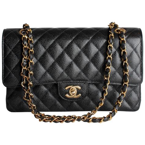 black chanel flap bag price|Black Chanel bag price.